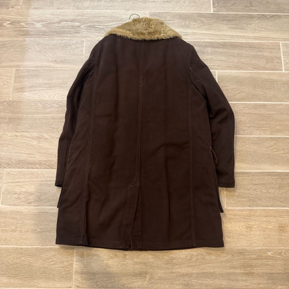 Vintage J. Crew Brown Parka Coat - Picture 3 of 3